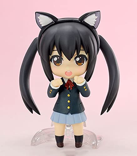 Nendoroid Nakano Azusa from K-ON! - Anime Action Figure with Interchangeable Faces - Collectible Doll for Anime Fans - Perfect for Display, Cosplay, and Gift Giving