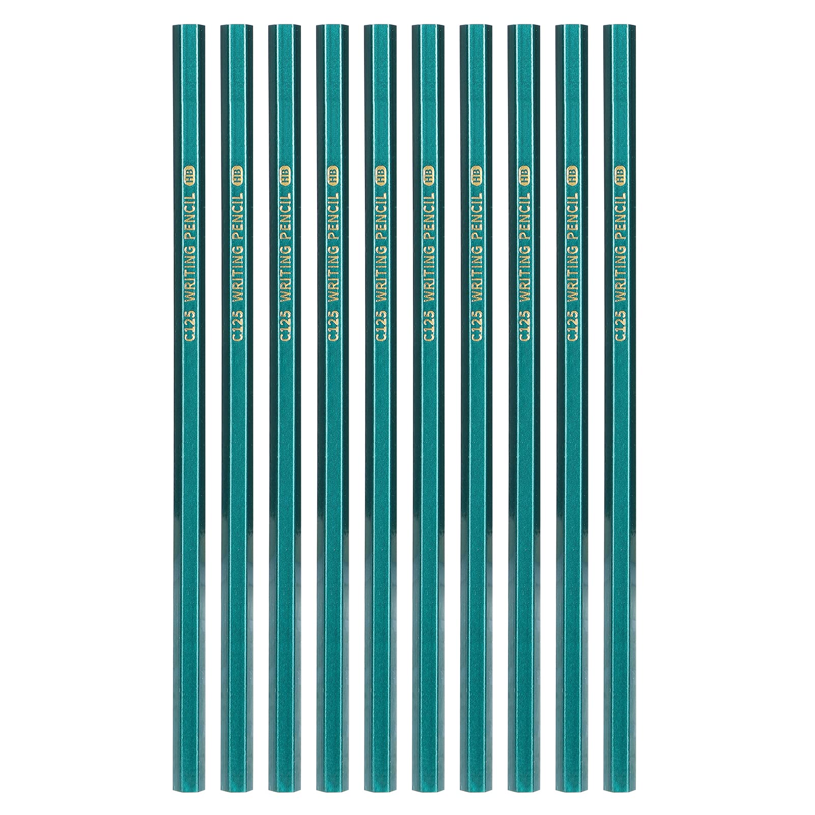 10Pcs Graphite Drawing Pencils - Professional Sketching Pencil Set for Artists, Students (HB Hardness, No Eraser) - Perfect for Sketching, Shading, Writing & Art Projects