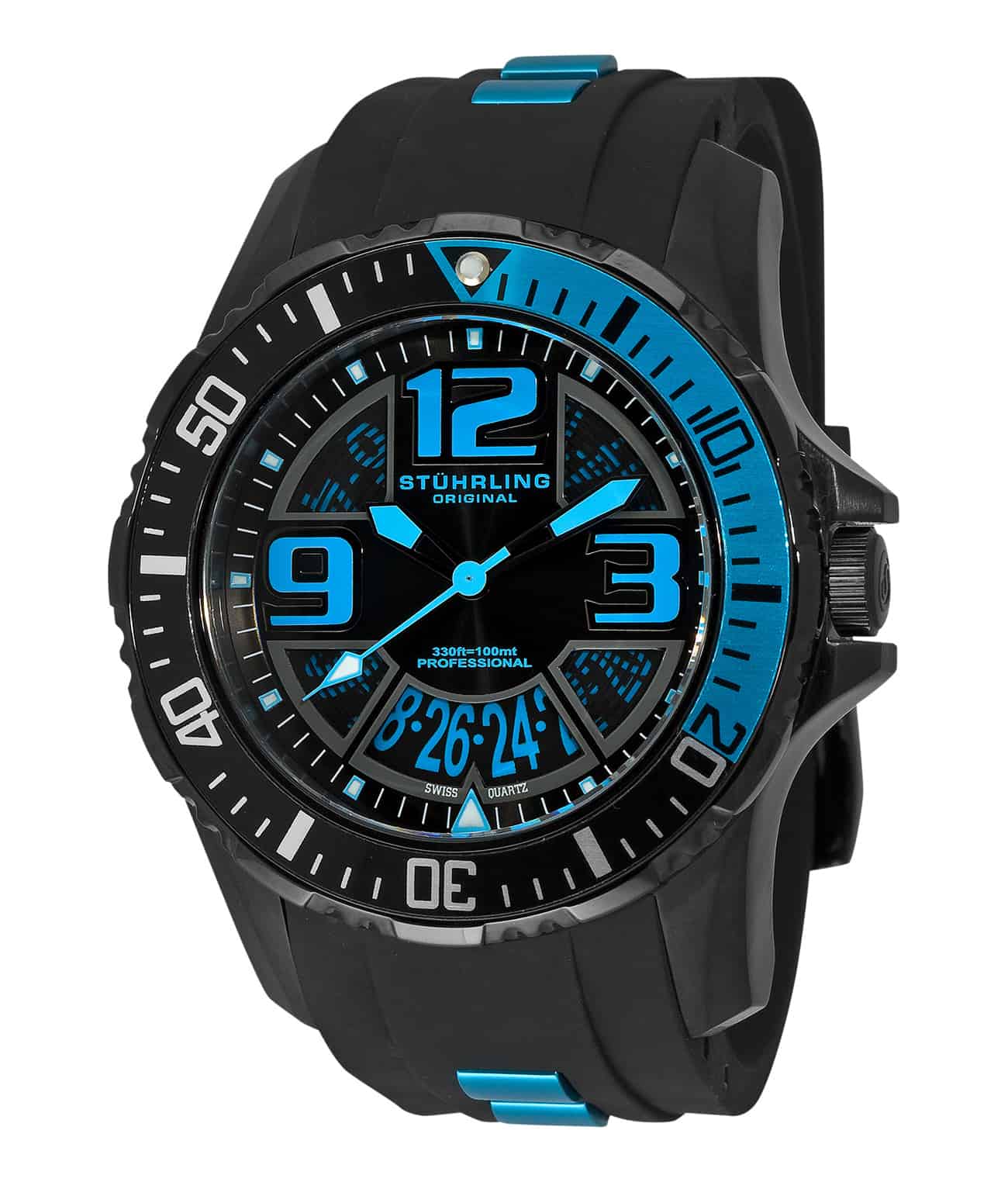 Enterprise EX 2 1528 53mm Professional Diving Watch - Waterproof Luxury Dive Watch for Men, Scuba Diving & Water Sports