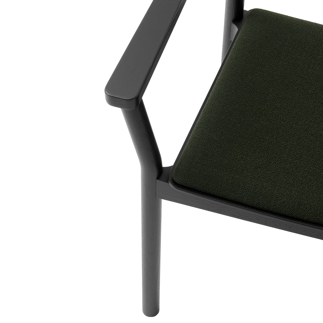 Betty TK11 Armchair - Modern Accent Chair for Living Room, Bedroom & Office - Comfortable Upholstered Lounge Chair with Sturdy Metal Legs - Perfect for Relaxing, Reading & Decorating