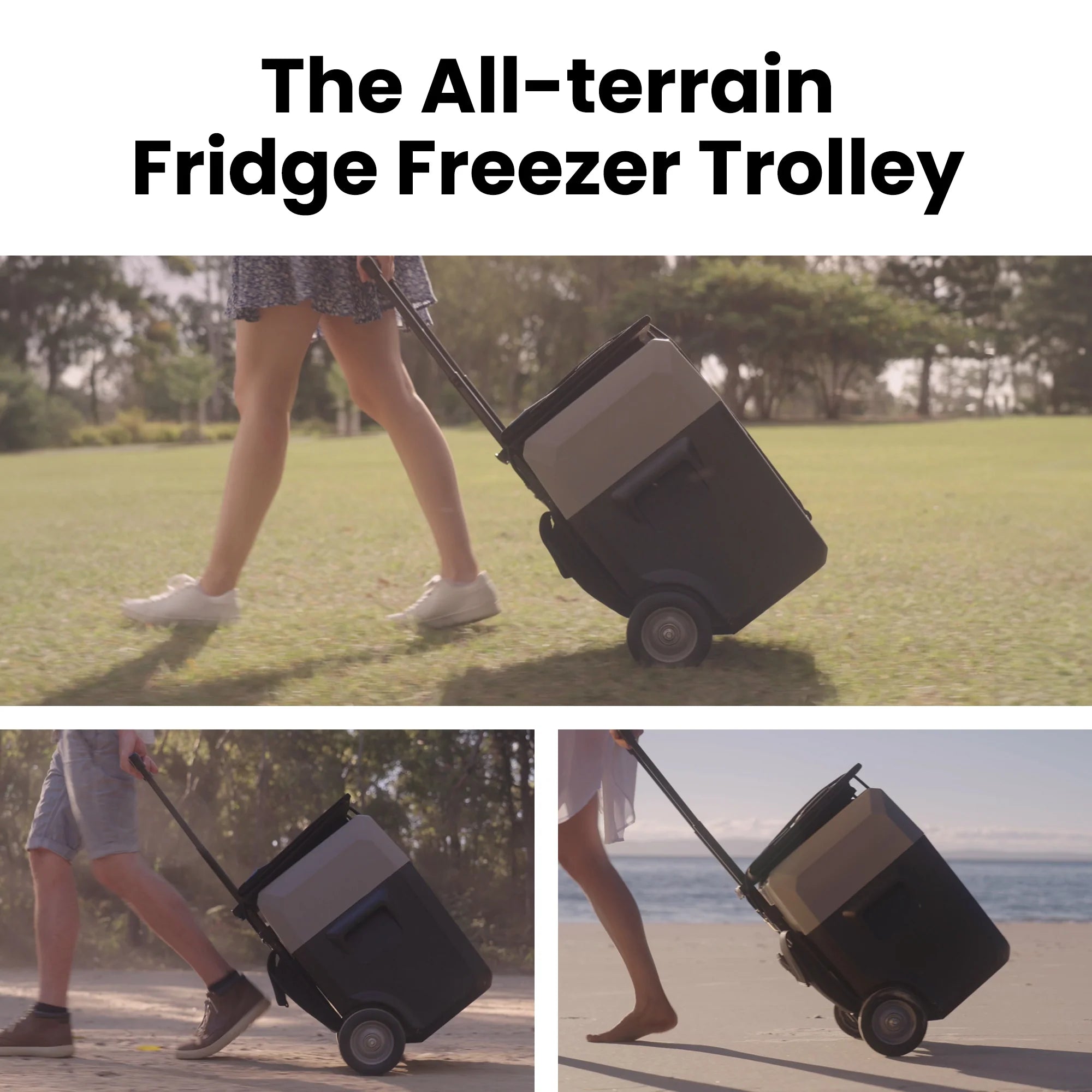 ACOPOWER LiONCooler Pro Portable Solar Fridge Freezer - 12V/24V Car & Off-Grid Refrigerator for Camping, RV, Road Trips & Outdoor Adventures