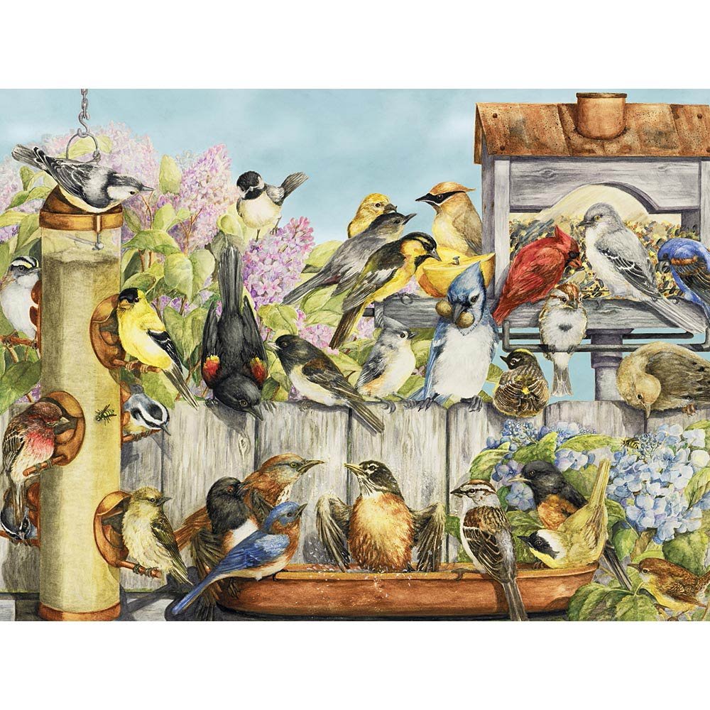 500 Piece Garden Party Jigsaw Puzzle for Adults & Teens – Perfect for Family Game Night, Relaxation & Home Decor