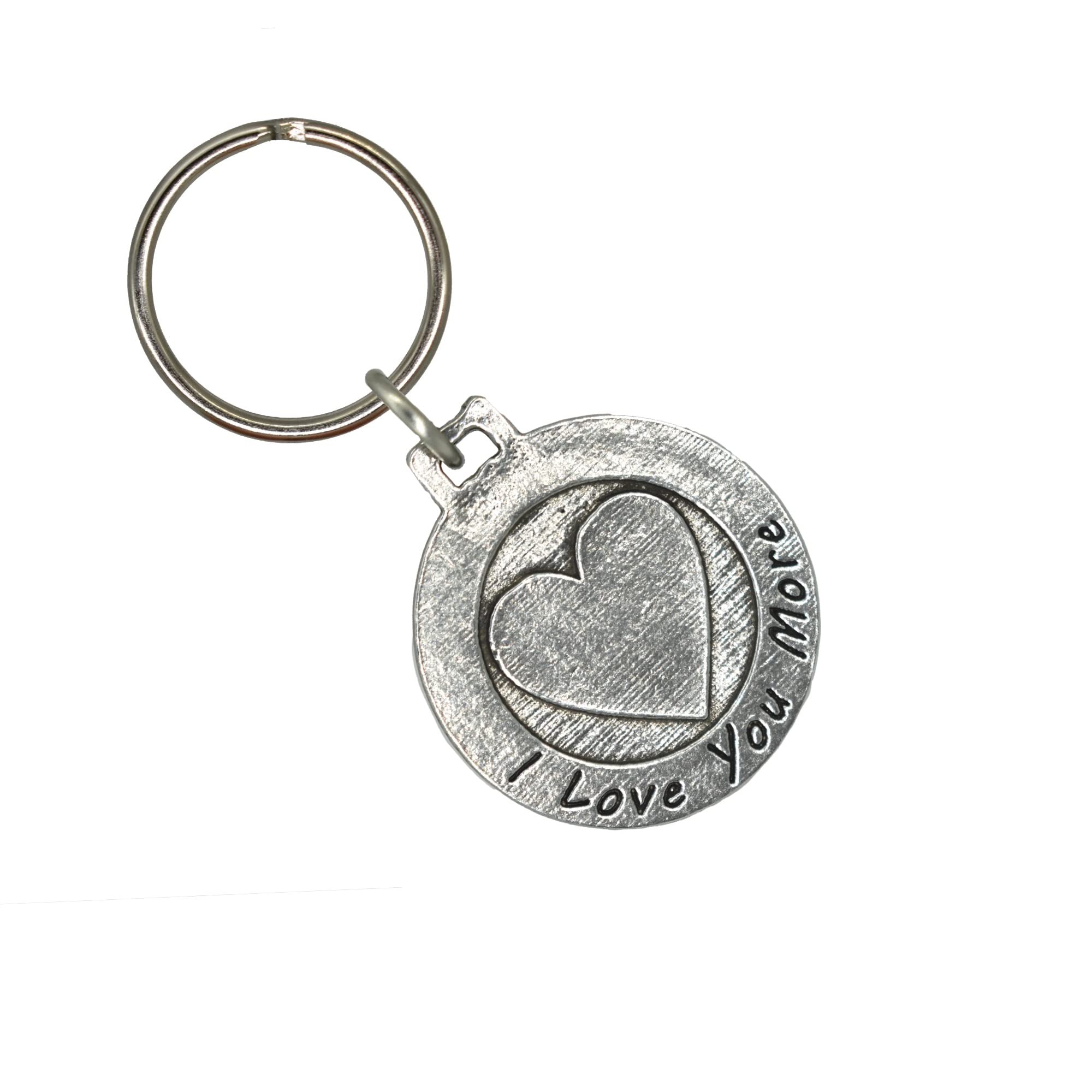 I Love You More Keychain - 1.5