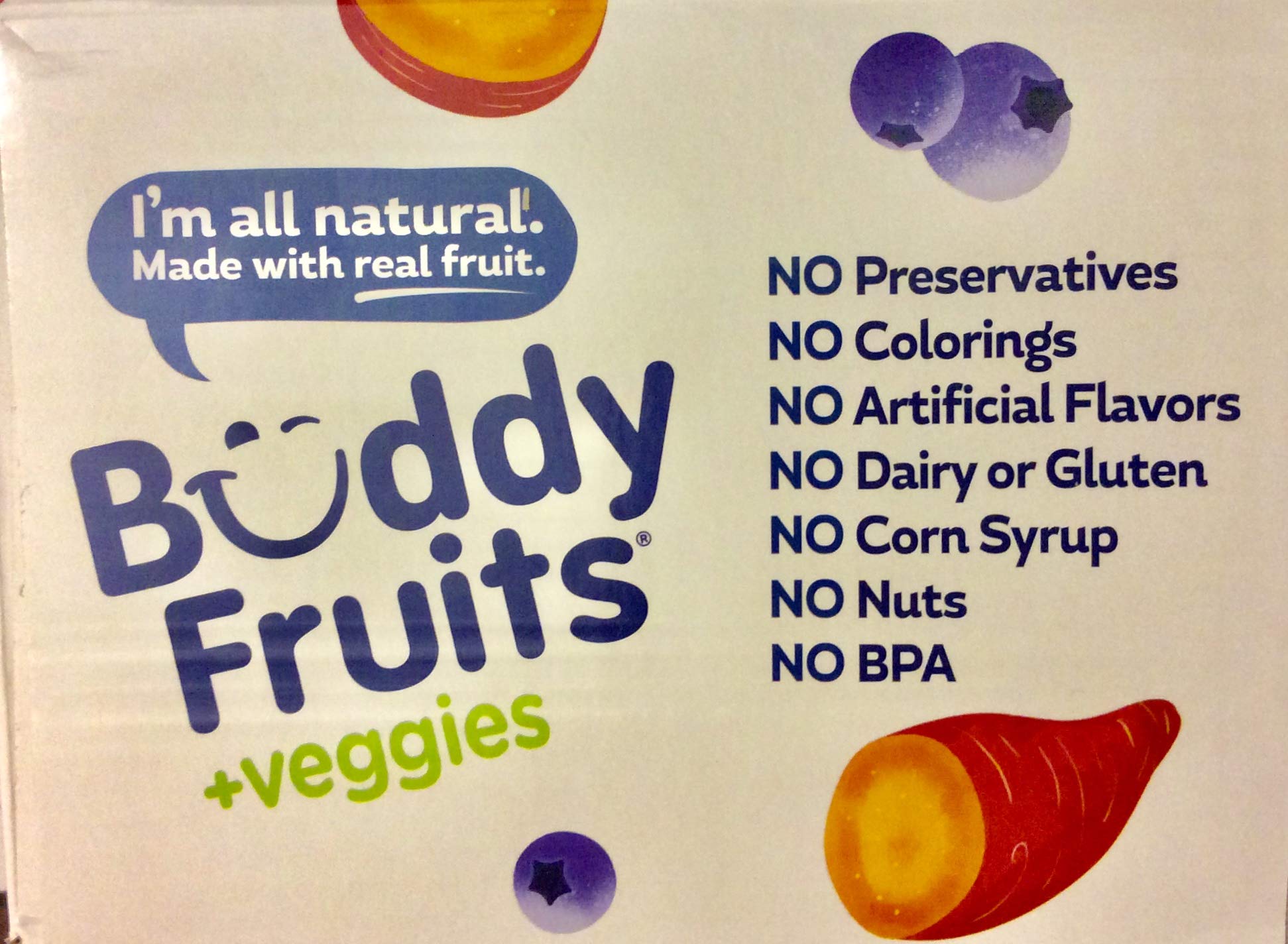 Organic Blueberry Sweet Potato & Apple Dog Treats - All-Natural, Grain-Free, Healthy Snacks for Dogs - Perfect for Training, Rewards & Dental Health