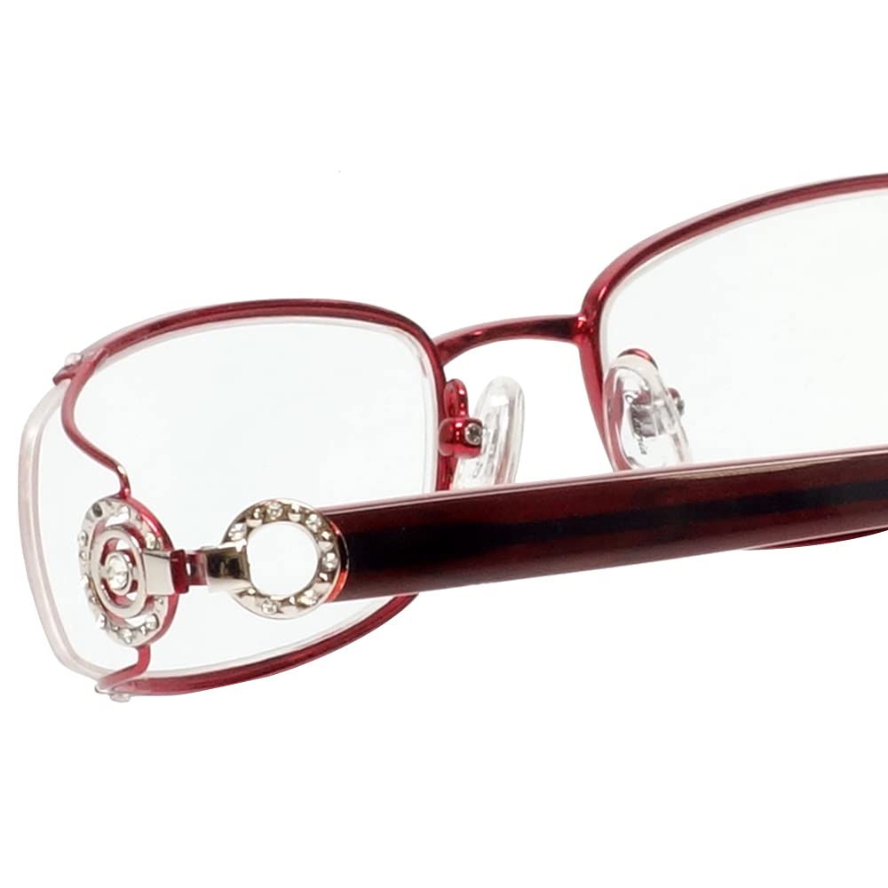 Calabria 838CL Blue Light Blocking Computer Reading Glasses with Hard Case - Anti Eye Strain for Work, Gaming & Screen Use