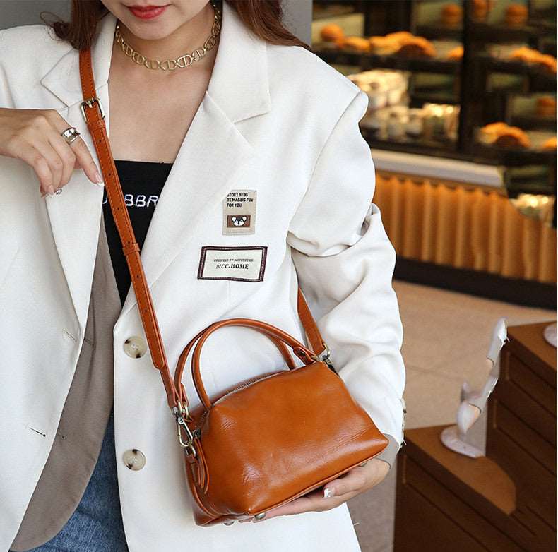 Fashionable Women's Leather Satchel Handbag - Perfect for Work, Travel & Everyday Use