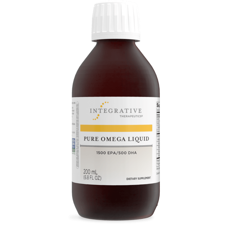 Premium Omega-3 Fish Oil Liquid Supplement - 100% Pure & Natural EPA DHA for Heart, Brain & Joint Health - Supports Immunity & Cognitive Function - Great for Adults & Kids - Use Daily for Optimal Wellness