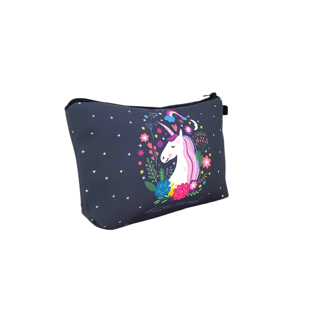Stylish Unicorn Pencil Pouch for School & Office - Cute Zippered Pencil Case with Unicorn Design for Kids, Teens & Adults - Perfect for Organizing Pens, Markers & Art Supplies