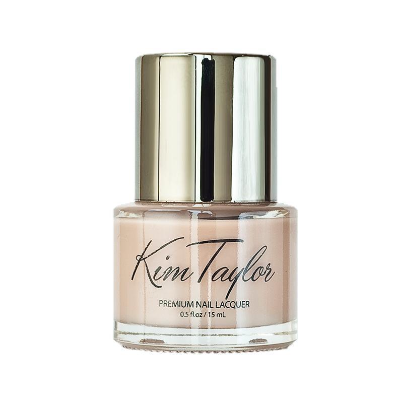 Kim Taylor CREME BRULEE Nail Polish - Long Lasting Gel Nail Lacquer for Salon Quality Manicures at Home | Perfect for Parties, Weddings & Special Occasions