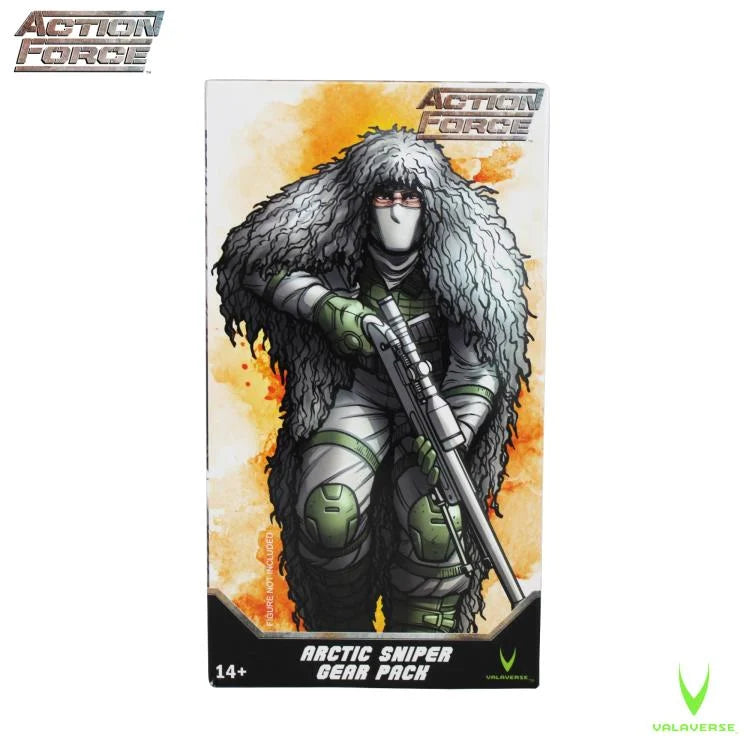 Action Force Arctic Sniper Gear Set - Military Tactical Accessories for Outdoor Survival & Airsoft Games | Perfect for Winter Hunting, Cosplay & Collectors