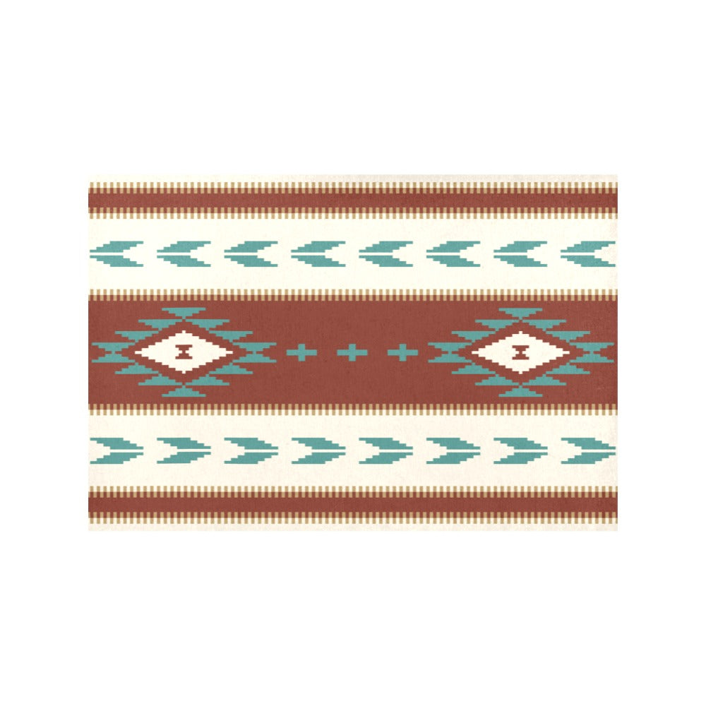 Premium Sedona Falls Placemats Set of 4 - Waterproof & Heat-Resistant Table Mats for Dining, Kitchen, and Outdoor Picnics