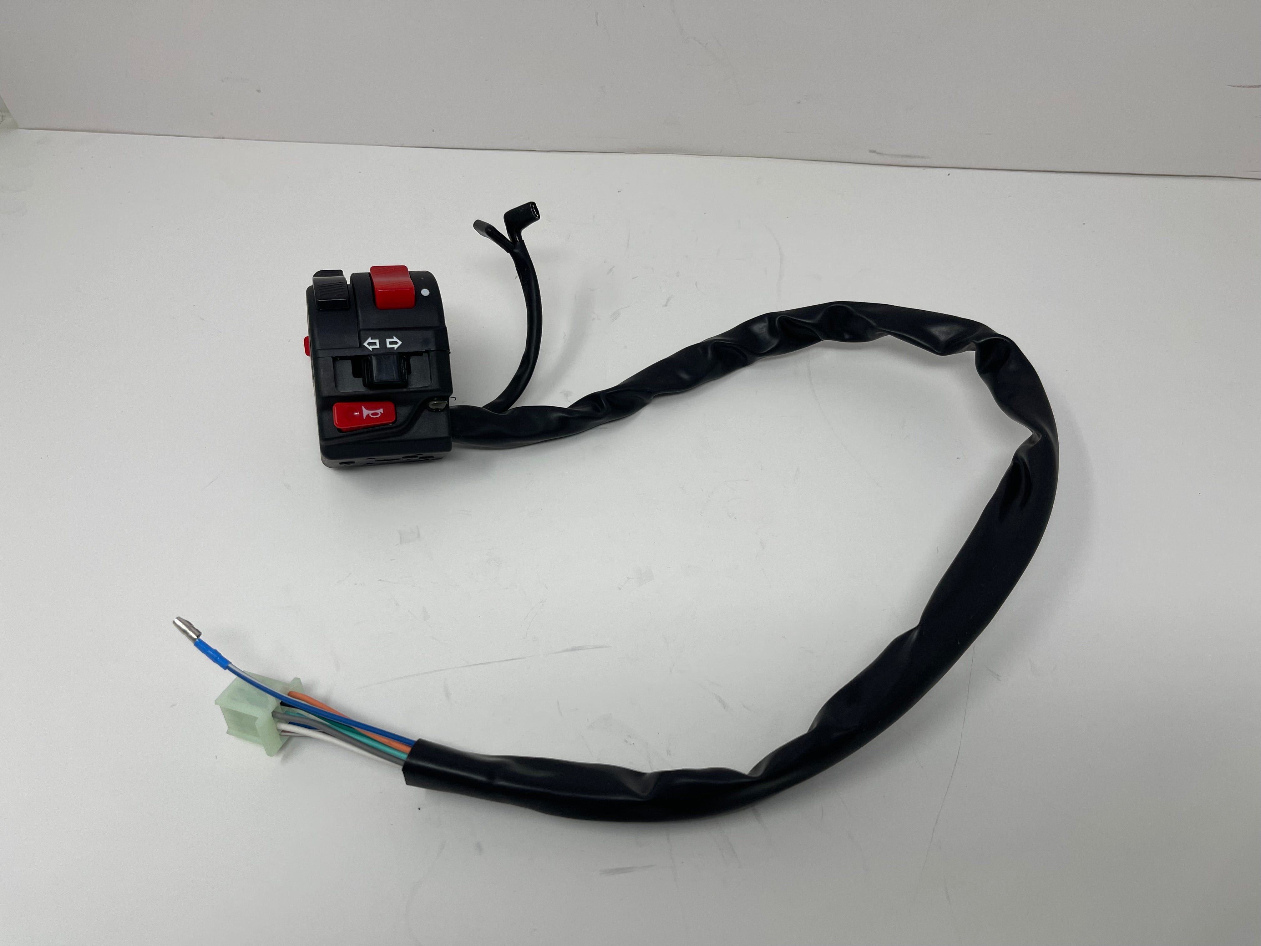 X22R MAX 250cc Motorcycle Left Combination Switch (H6 70128) - Compatible with X22R MAX Models | Perfect for Motorcycle Handlebar Controls & Electrical Wiring Repairs