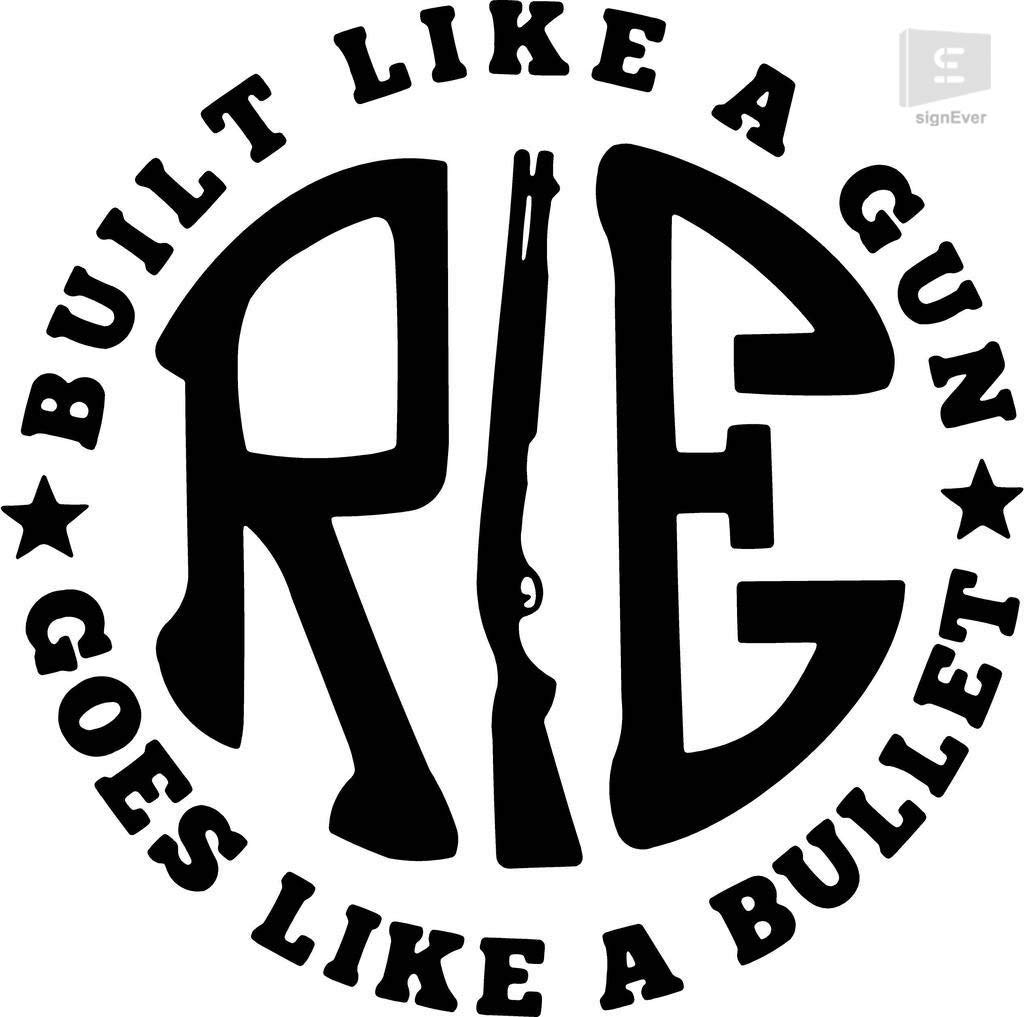Royal Enfield Classic 350 500 Standard Tank Side Stickers - Black Vinyl Decals 11.5x11.5cm | Built Like A Gun Goes Like A Bullet Motorbike Accessories | Perfect for Motorcycle Customization & Vintage Bike Restoration
