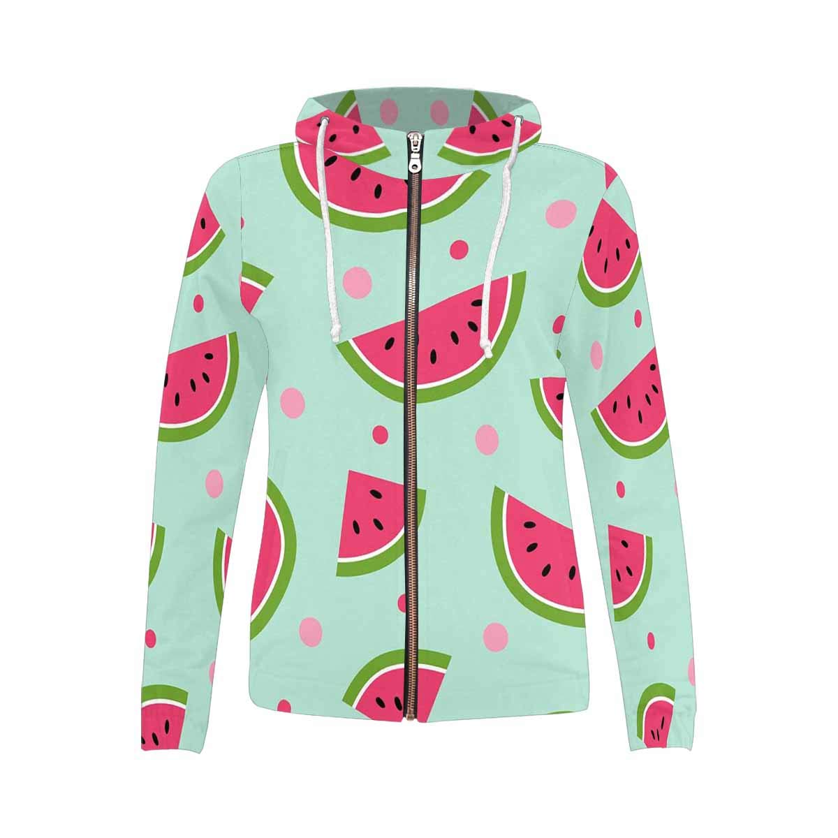 **InterestPrint Women's Vintage Floral Full Zip Hoodie with Pockets - Cozy Long Sleeve Sweater for Casual Wear, Outdoor Activities & Fall Fashion**
