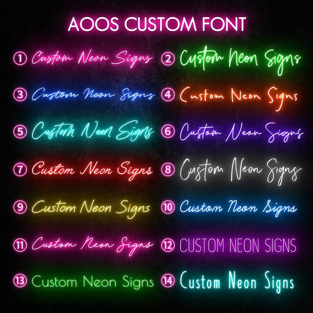 Custom Neon Signs for Business & Home - Personalized LED Neon Lights for Bedroom, Wedding Decor, Office & Party Supplies | Upload Your Logo/Design | Perfect for Wall Decor, Events & Gifts
