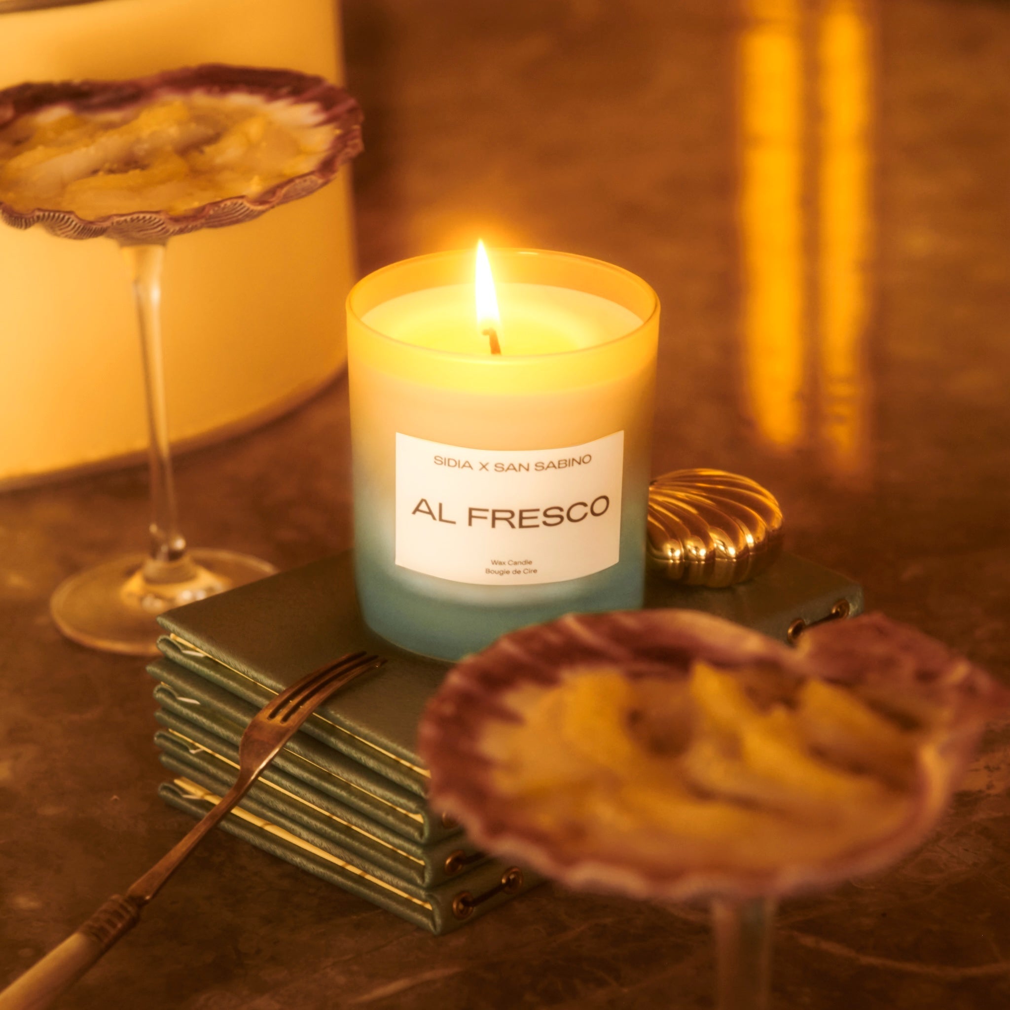 Al Fresco Scented Candle - Natural Soy Wax Aromatherapy Candles for Relaxation | Perfect for Outdoor Patio, Garden & Home Decor