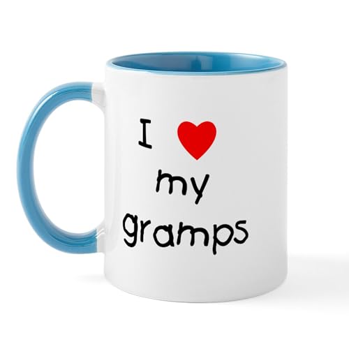 White/Blue Inside - I Love My Gramps Mug