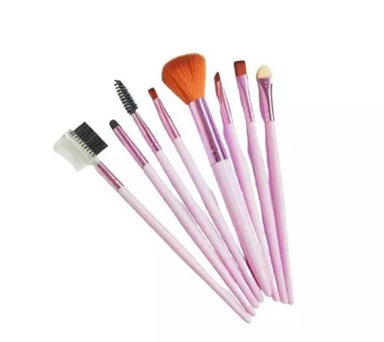 ZAUKY 8-Piece Professional Makeup Brush Set - Foundation Brush, Eyeshadow Brushes, Blending Brush, Powder Brush (Multicolor) - Perfect for Everyday Makeup, Contouring & Professional Makeup Application