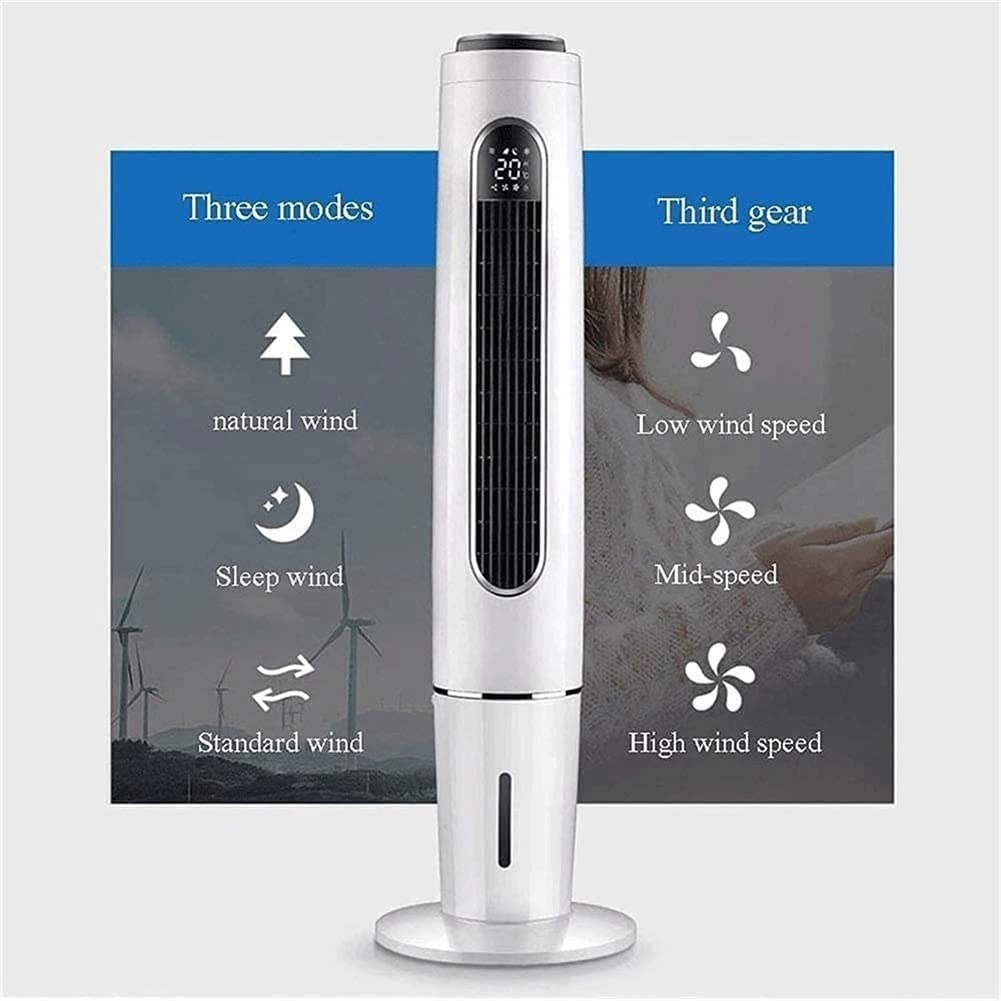 Bladeless Tower Fan with Remote - Quiet, Portable Oscillating Floor Fan with 12H Timer for Bedroom, Living Room & Office | Space-Saving Cooling Solution for Home & Workspace
