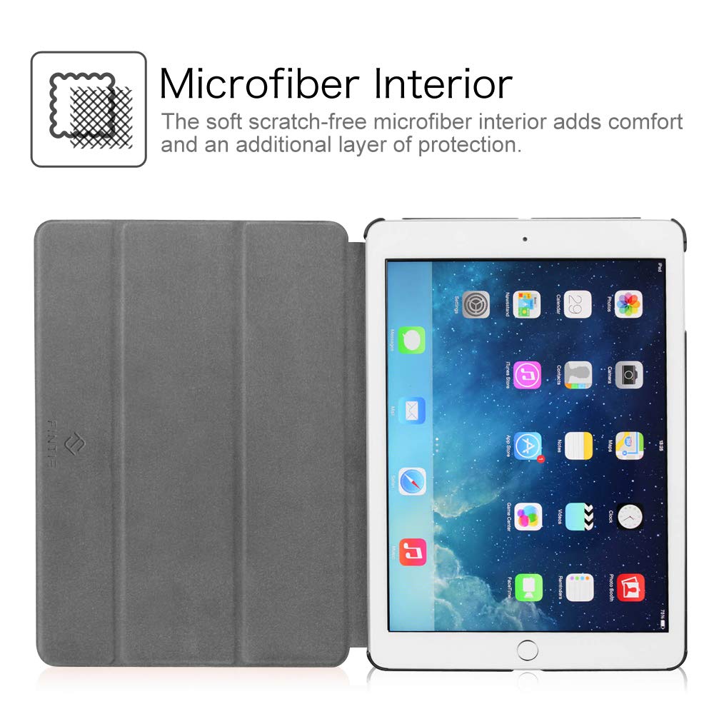 Fintie SlimShell Case for iPad 6th/5th Generation & iPad Air 2/Air 1 (9.7 Inch 2018/2017 Model) - Lightweight Stand Cover with Auto Sleep/Wake Feature, Starry Sky Design - Perfect for Work, Study & Travel Protection