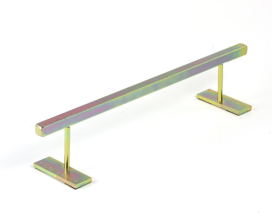 Blackriver Fingerboard Rail - Ironrail High Square for Tech Deck & Finger Skateboarding - Perfect for Skating Tricks & DIY Mini Ramps