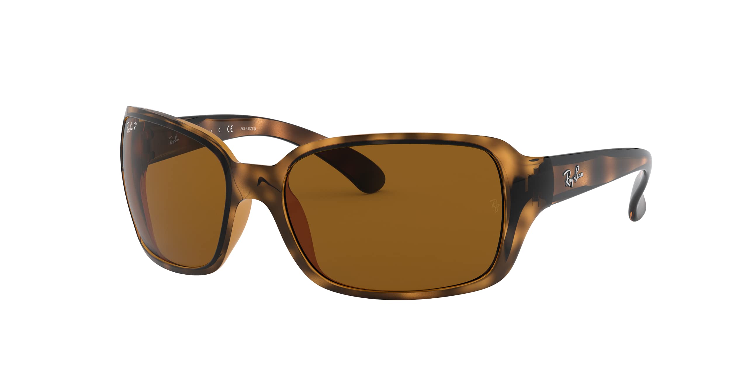 Ray-Ban RB 4068 642 Havana Polarized Sunglasses for Men & Women - Classic Aviator Style, UV Protection - Perfect for Driving, Beach & Outdoor Activities