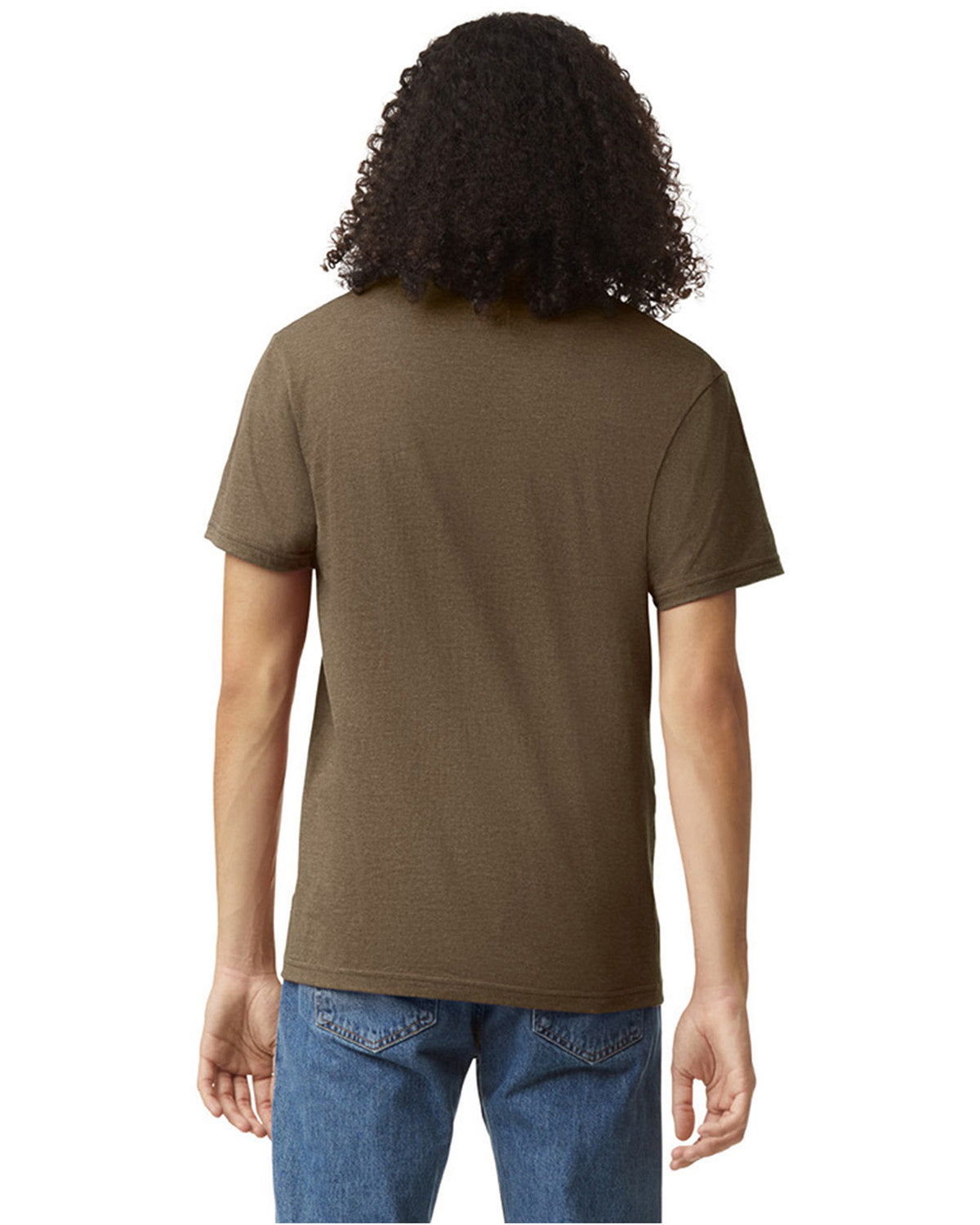 American Apparel 2006CVC Unisex V-Neck T-Shirt | Soft Cotton Blend Tee for Men & Women | Perfect for Casual Wear, Layering & Everyday Outfits