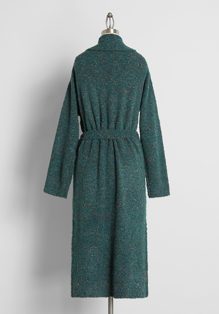 Cozy Does It Robe Coat - Soft & Warm Fleece Robe for Women - Perfect for Lounging at Home, Spa Days & Relaxation