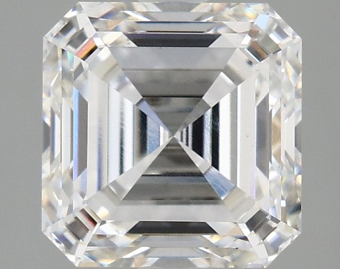 3.04 Carat F Color VS1 Clarity Asscher Cut Lab Grown Diamond - Perfect for Engagement Rings & Fine Jewelry