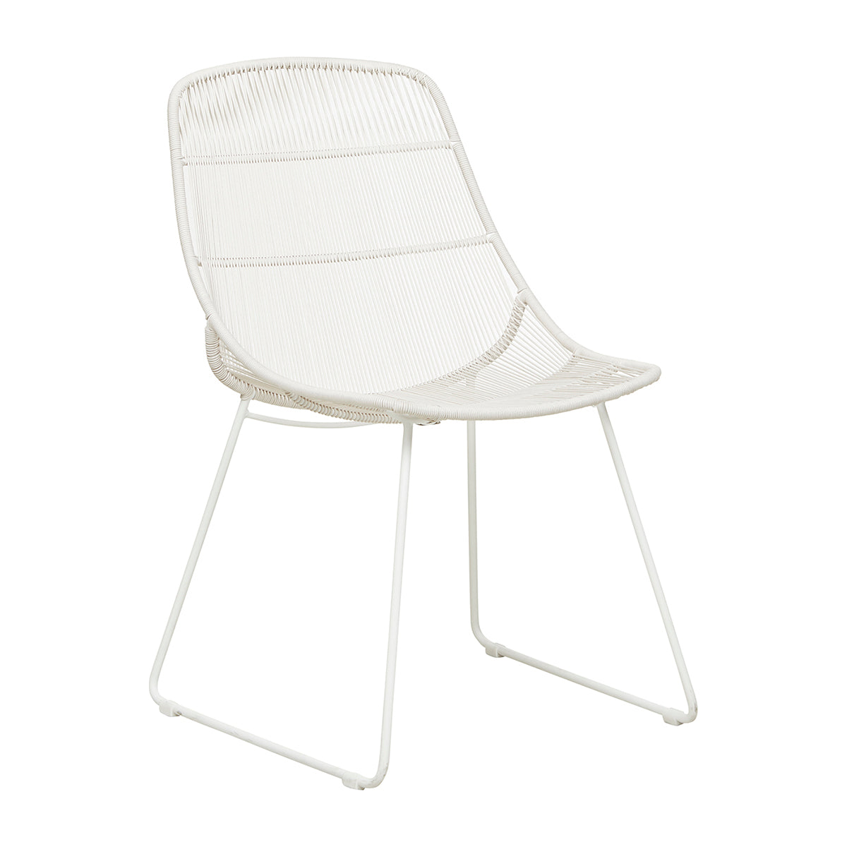 Granada Scoop Dining Chair - Modern Wooden Kitchen Chair with Upholstered Seat - Perfect for Dining Room, Kitchen, and Breakfast Nook