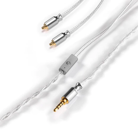 DD ddHiFi M120A 3.5mm Earphone Upgrade Cable with Microphone - High-Quality Audio Replacement Cable for Headphones - Open Box - Perfect for Gaming, Music & Phone Calls