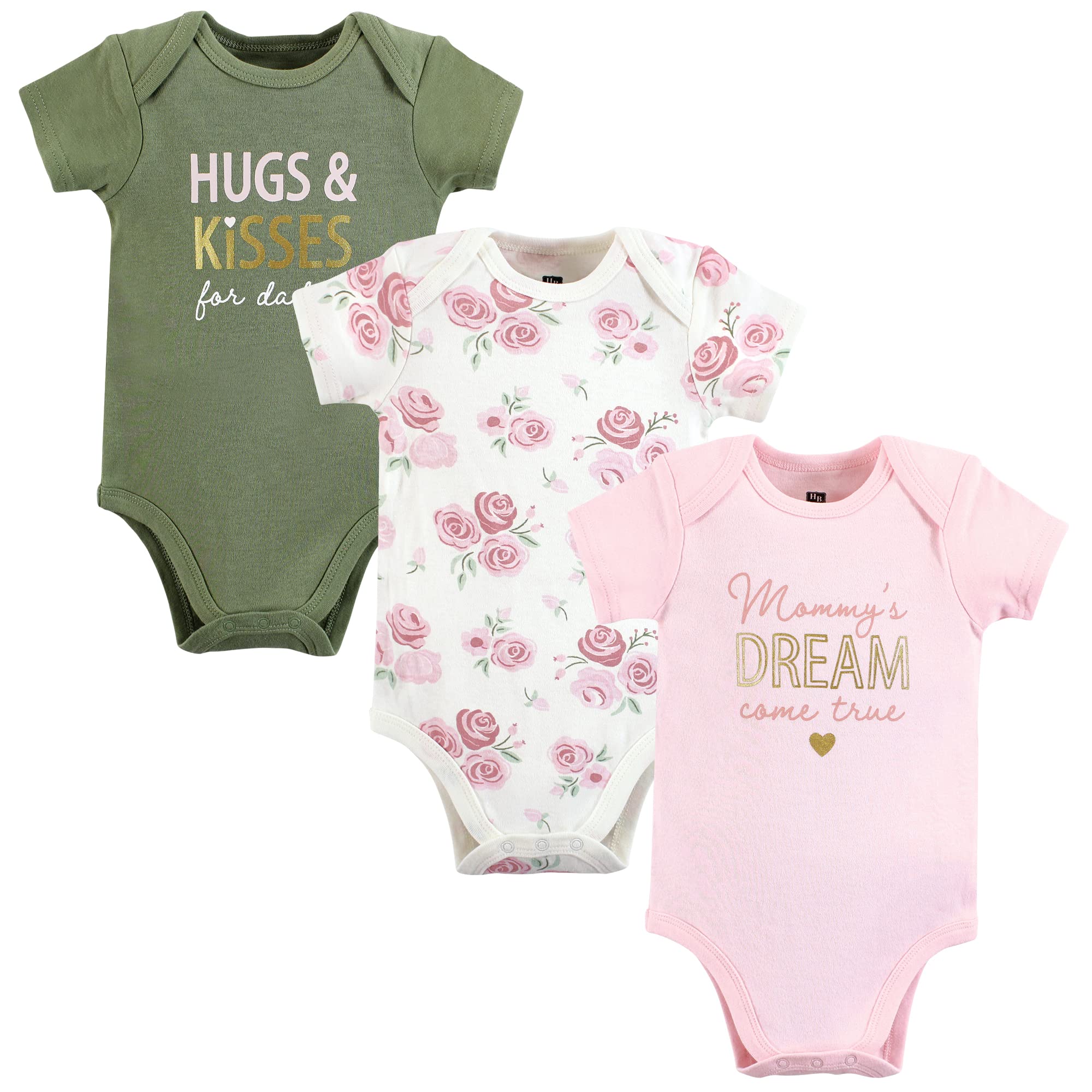 Hudson Baby Cotton Bodysuits - Soft Unisex Onesies for Newborns & Infants