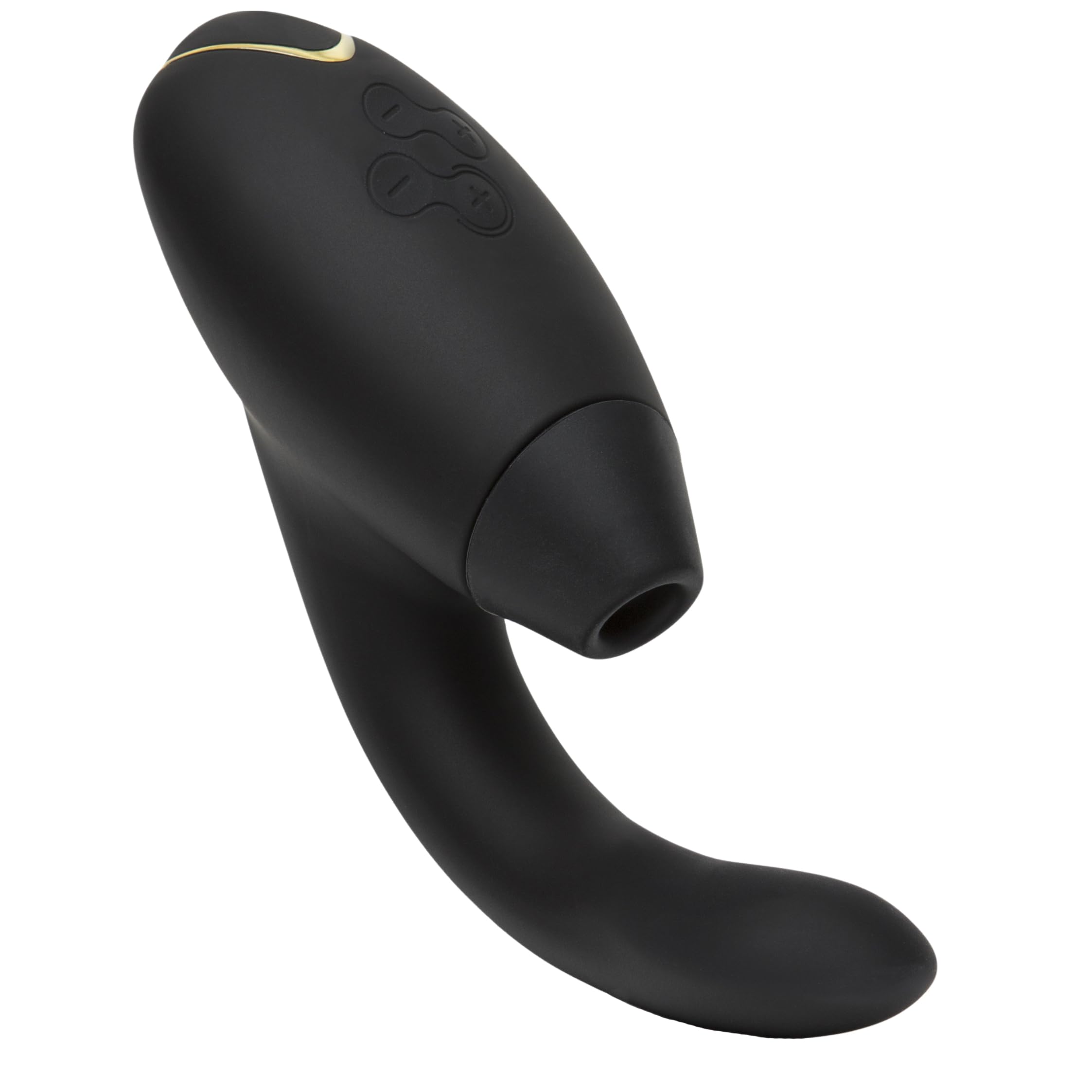 Womanizer InsideOut Clitoral & G-Spot Vibrator - 12 Intensity Levels Rabbit Vibrator for Women | Rechargeable Adult Sex Toy with Suction Technology | Perfect for Solo Play & Couples Intimacy | Black Pleasure Massager