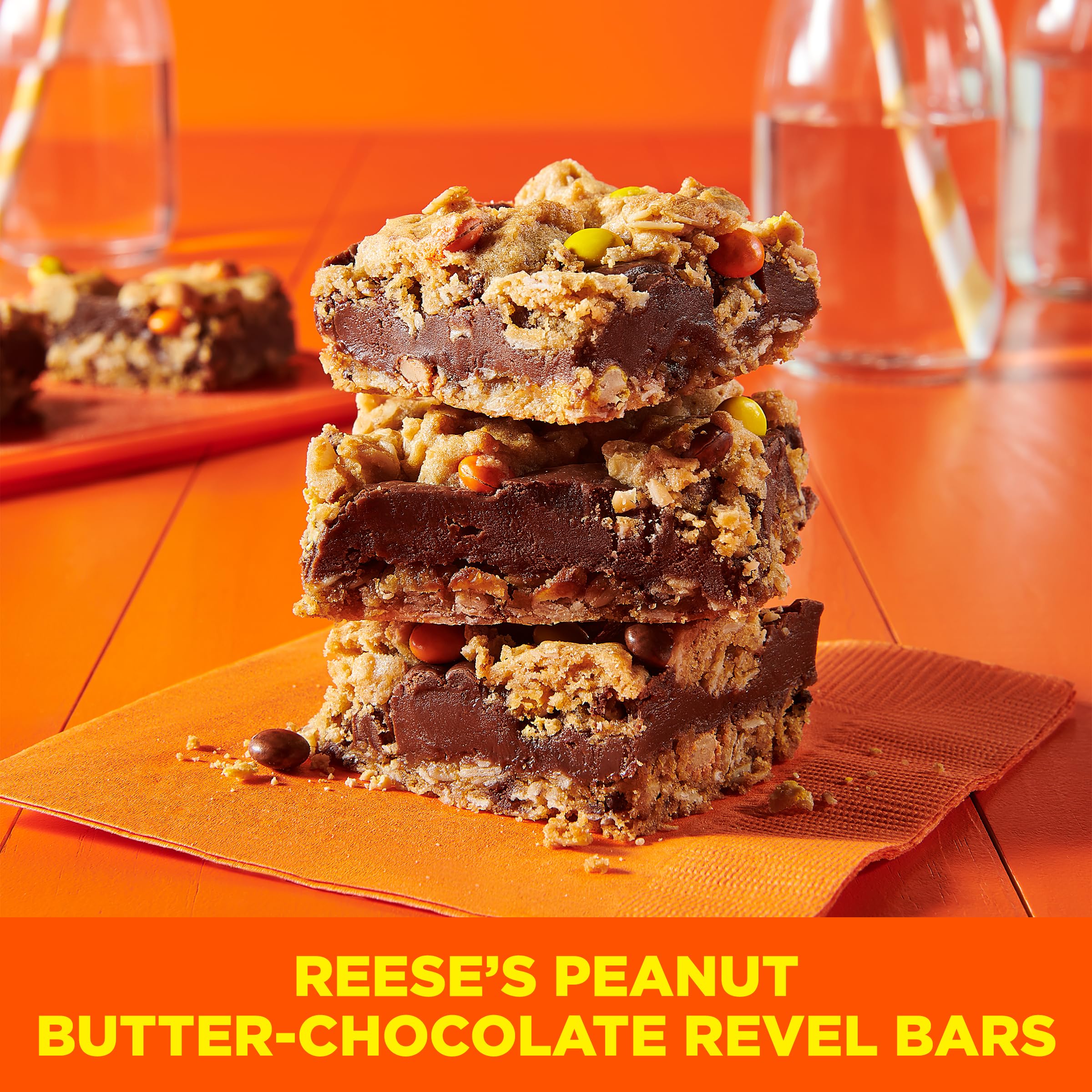 Betty Crocker REESE'S Mini Pieces Peanut Butter Cookie Mix with Chocolate Chips - 11.9 oz (Pack of 12) - Perfect for Baking, Parties & Holiday Treats