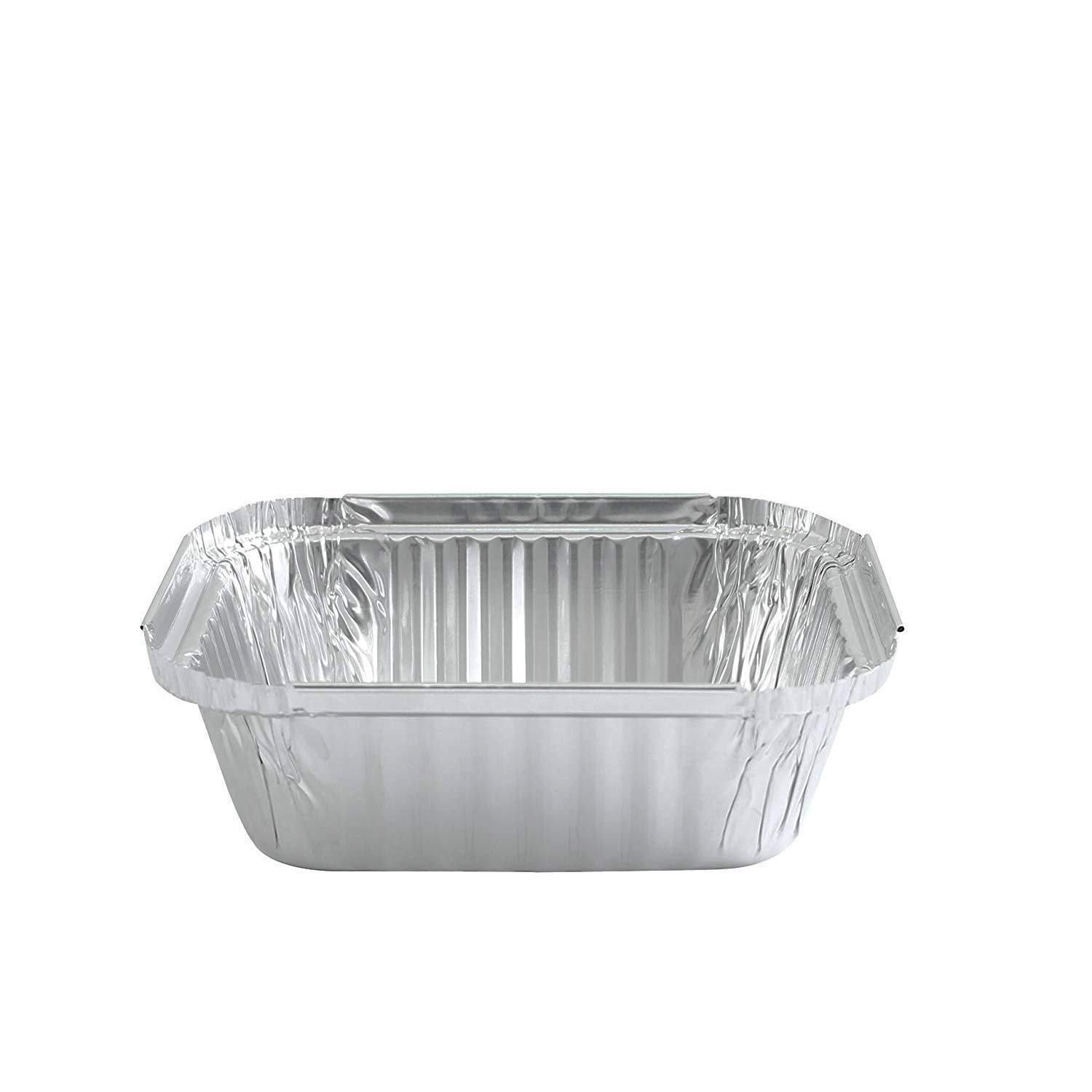 Tiger Chef Aluminum Foil Pans - 40 Pack Disposable Freezer-to-Oven Safe Containers with Dome Lids (1 Lb Capacity) for Takeout, Baking, Cooking, Food Storage & Freezing | Perfect for Meal Prep, Party Serving & Leftovers