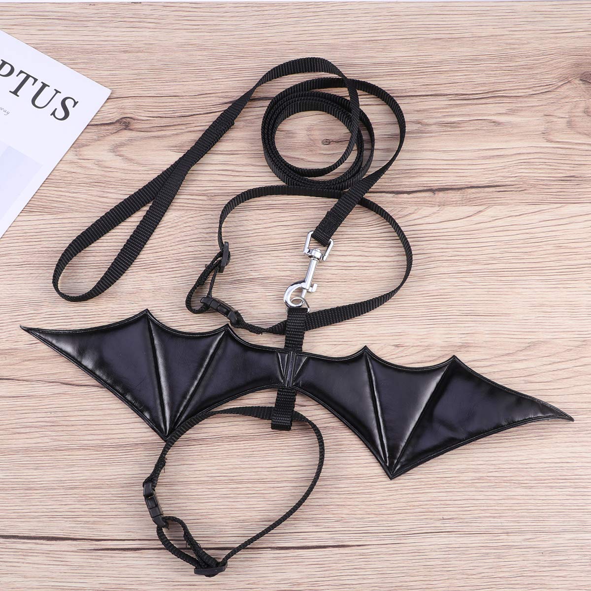 Premium Reflective Pet Harness Vest with Adjustable Chest Strap - Safe Escape-Proof Dog & Cat Leash for Walking, Training & Halloween Costumes (Random Button Colors) - Perfect for Outdoor Adventures, Night Walks & Pet Costume Parties