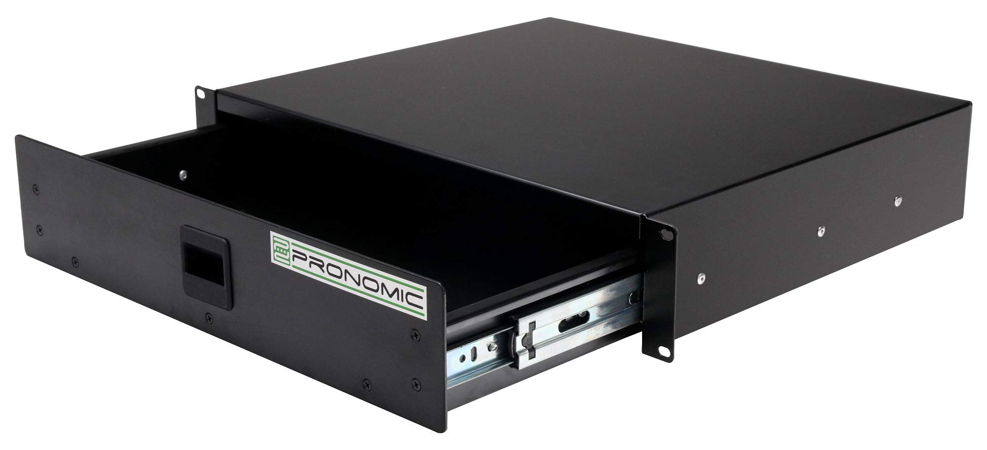 RD-102 2U Rack Drawer - Heavy Duty Server Rack Accessory for Network Equipment Storage | Perfect for Data Centers, Server Rooms & Home Office Network Setup