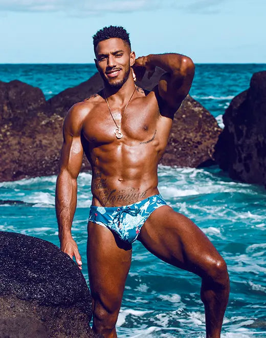 2Eros Orient Dream Swim Brief - Stylish Men's Swimwear for Beach, Pool & Vacation | Comfortable & Quick-Drying Swim Trunks for Summer