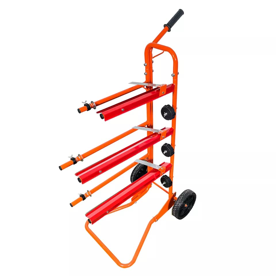 Portable Slimline Mobile Masking Paper Dispenser Stand - Holds Multiple Rolls for Easy Masking & Taping - Ideal for Painting, DIY Projects, and Construction Sites