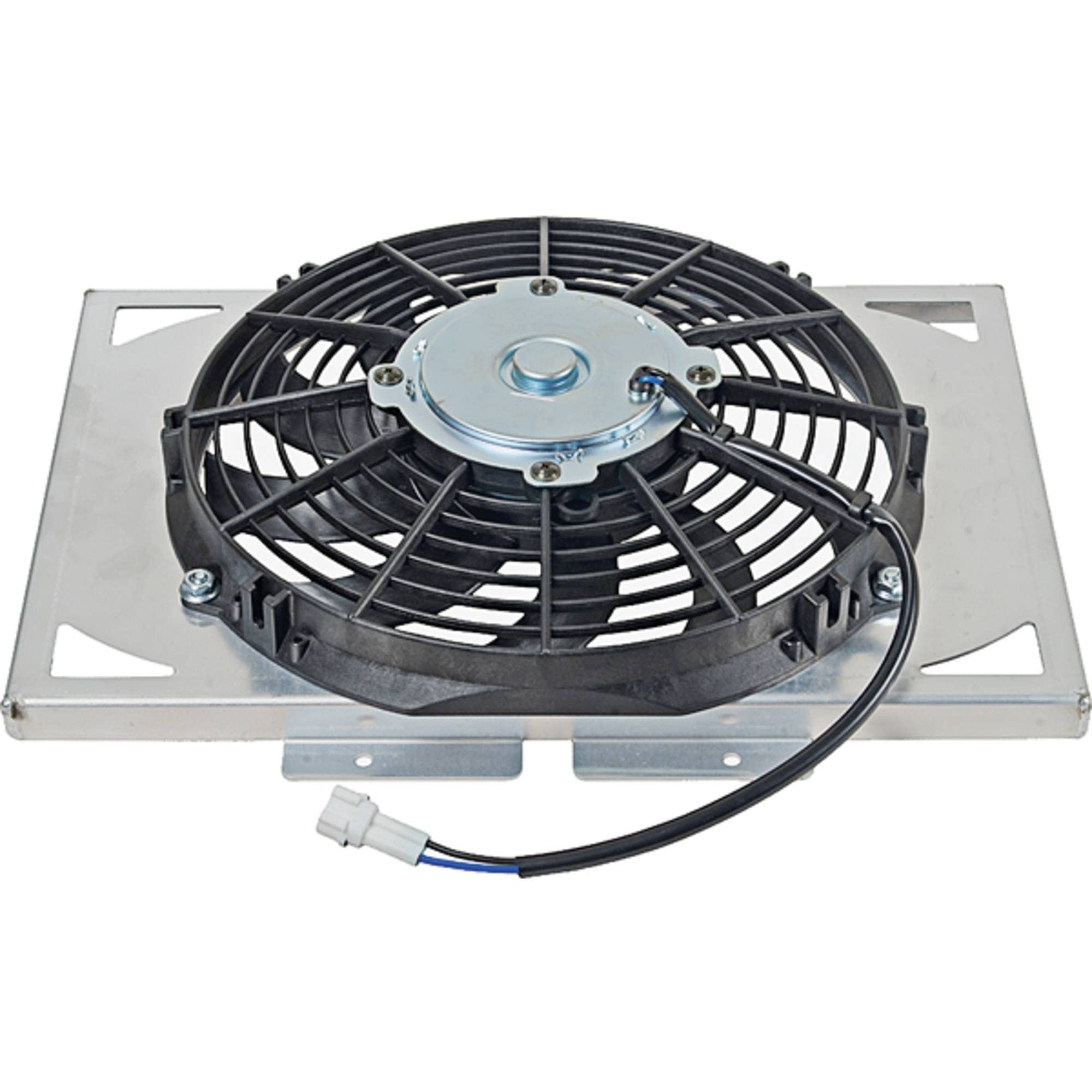 434-22004 Radiator Fan Motor Replacement for Yamaha Rhino 450 YXR450F (2006-2009) & Rhino 660 YXR660F (2004-2007) - Compatible Cooling Fan Motor for Off-Road ATV UTV Vehicles - Perfect for Trail Riding, Hunting & Outdoor Adventures