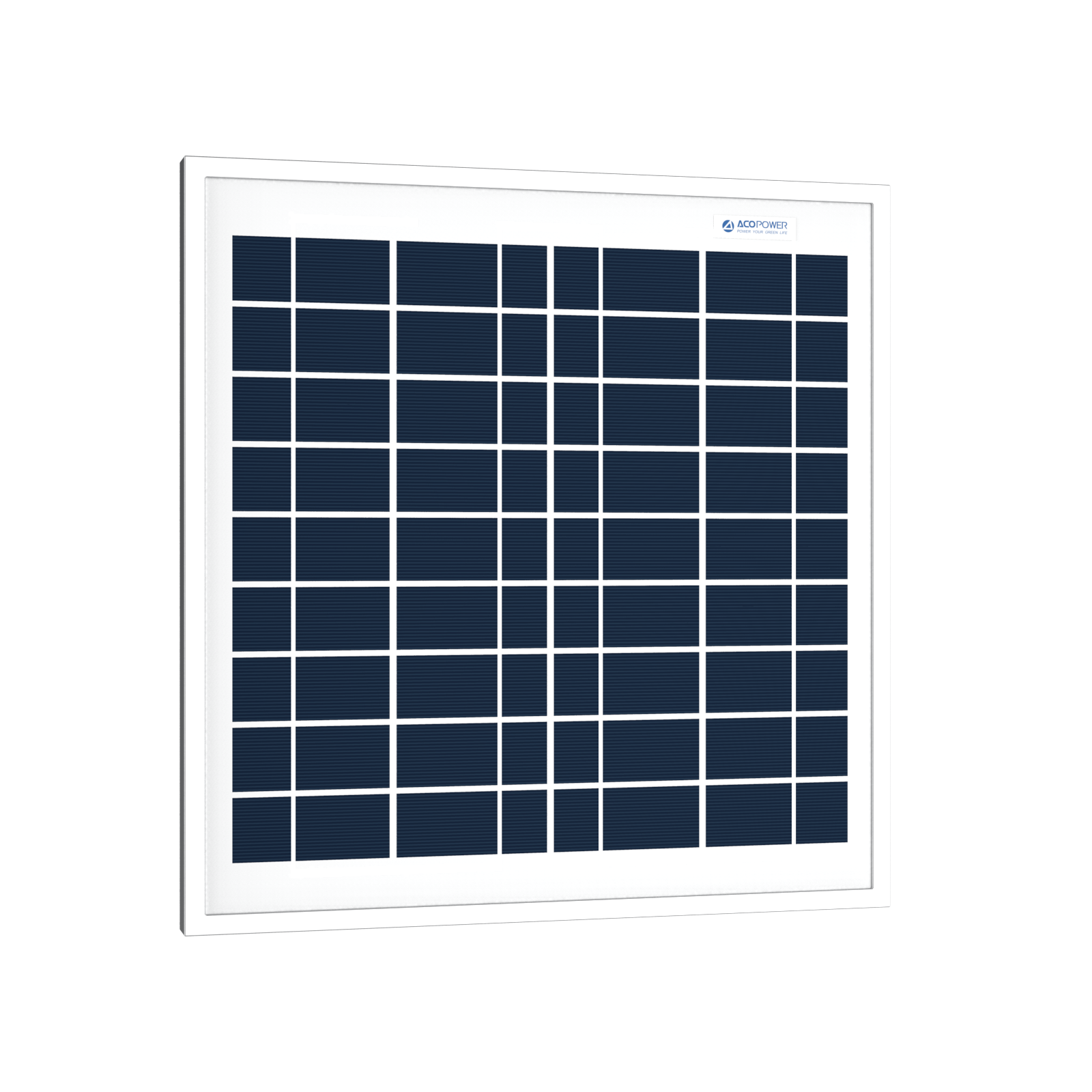 ACOPower 15W Polycrystalline Solar Panel - 12V Battery Charger for RV, Boat, Camping & Off-Grid Power Supply | Portable Solar Charging Solution for Outdoor Adventures
