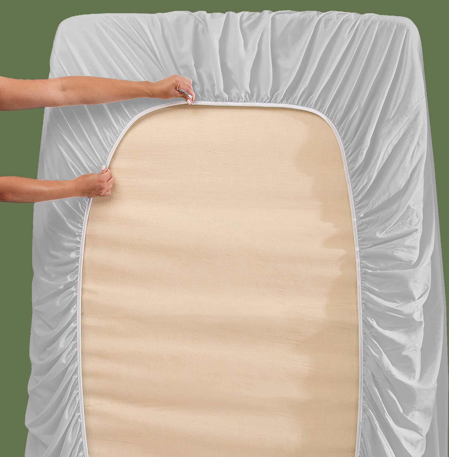 800 Thread Count 100% Egyptian Cotton Deep Pocket Sheet Set - 21