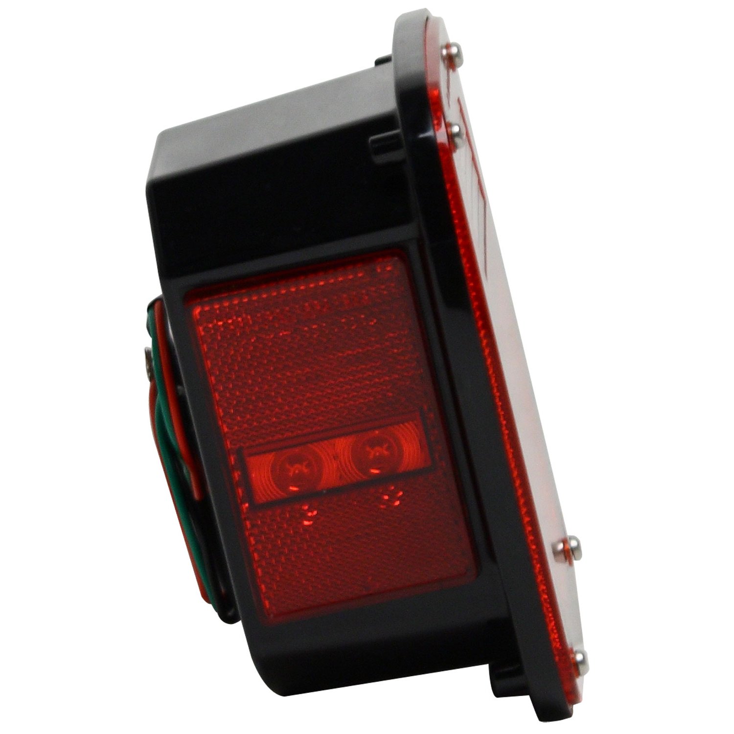 Pilot Automotive NV-001LQ Driver Side Tail Light Replacement for Jeep Wrangler TJ 1997-2006 | Left Rear Brake Lamp Assembly | Perfect for Off-Roading, Night Driving & Vehicle Safety Enhancement