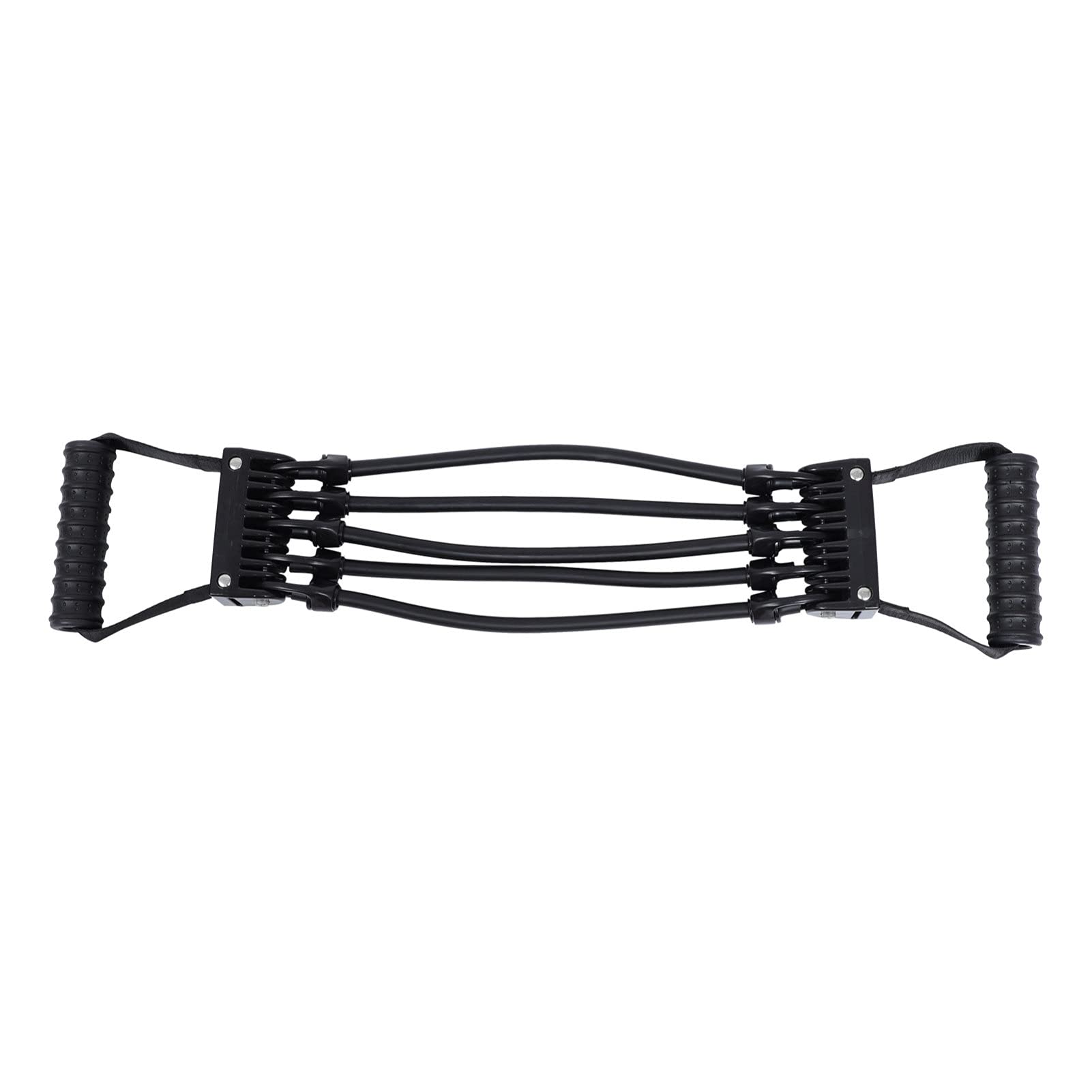 BESPORTBLE Resistance Bands for Home Workout - Chest Expander, Puller & Fitness Training Elastic Rope (Black) - Perfect for Strength Training, Muscle Building & Physical Therapy at Home or Gym