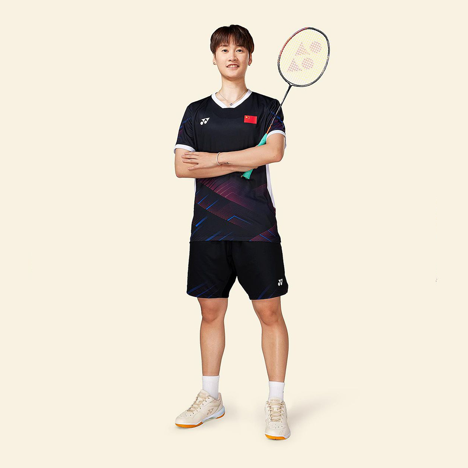 Yonex Power Cushion 65 Z C90 Women's Badminton Shoes Limited Edition (Natural) - Lightweight & Comfortable for Indoor Court Sports