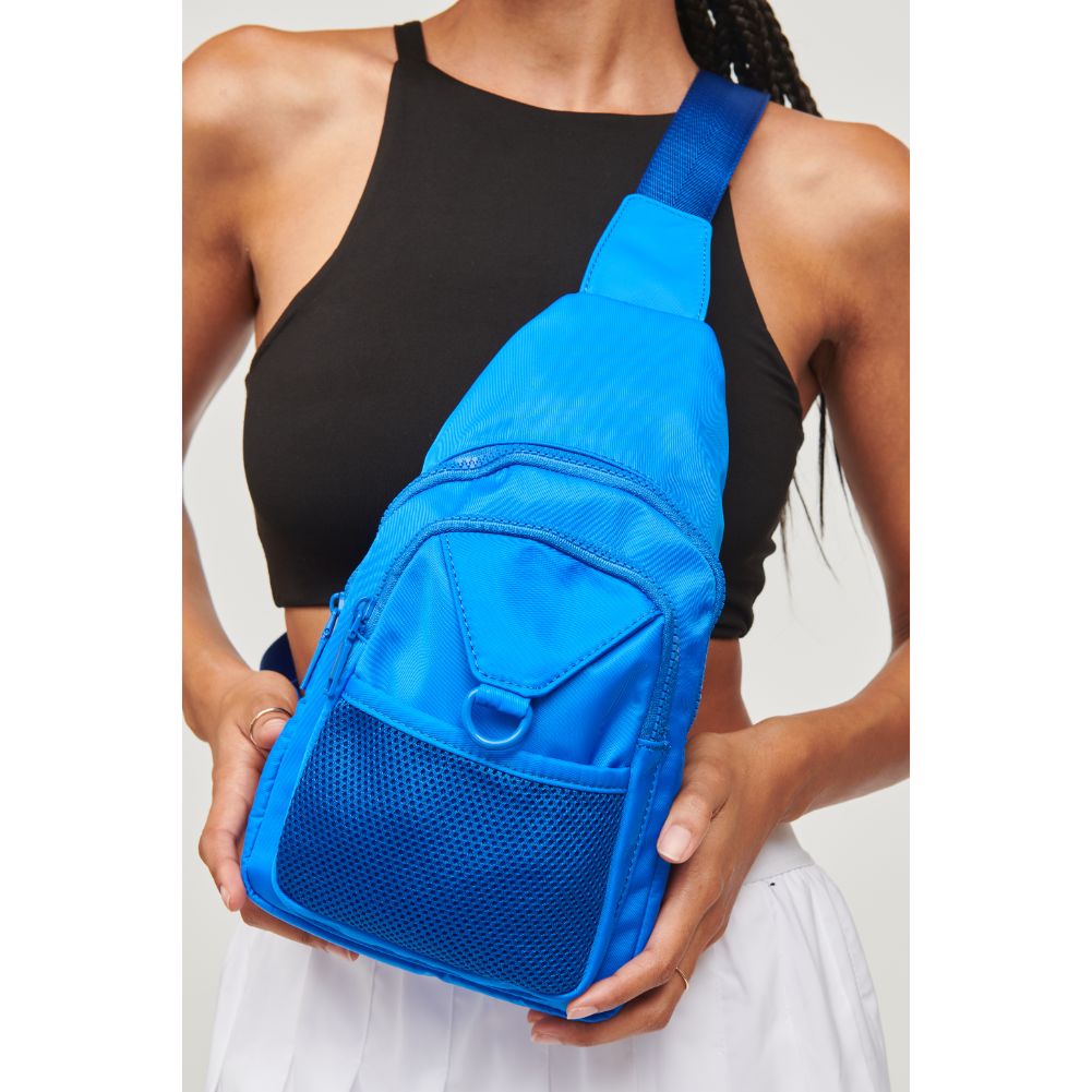 Walker Nylon Sling Backpack - Lightweight Adjustable Crossbody Bag for Men & Women - Perfect for Hiking, Travel, Gym & Everyday Use