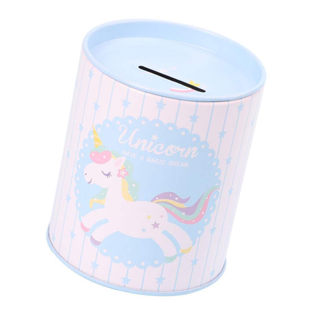 Garneck Unicorn Coin Bank for Girls - Personalized Piggy Bank with Cute Kawaii Design, Money Saving Box for Kids Birthday Gift, Home Table Decoration - Perfect for Bedroom, Nursery & Party Favors