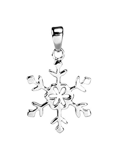 YTC Summit Snowflake Pendant Necklace - Sterling Silver Collectible Jewelry for Women, Perfect Gift for Christmas, Winter Holidays & Special Occasions
