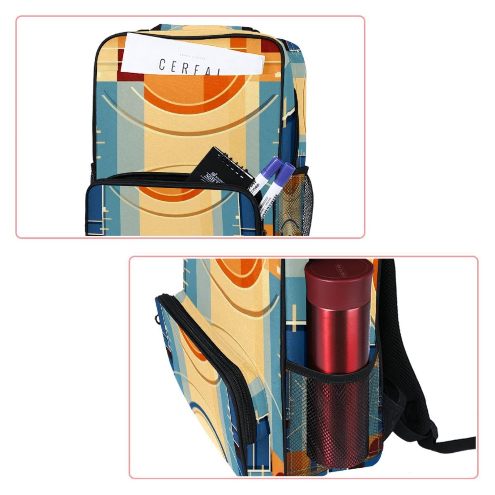 Stylish Travel Backpack for Women & Men - Durable Sports Backpack for Basketball Games, Gym & Outdoor Adventures | Perfect for School, Work & Travel