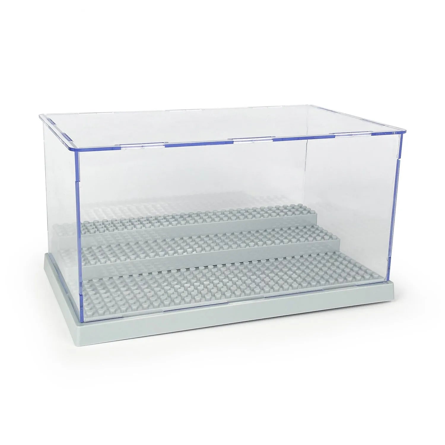 2-Pack LEGO Minifigure Display Case - Clear Acrylic Showcase for Collectible Mini Figures | Perfect for Home Decor, Office Display & Toy Collection Organization